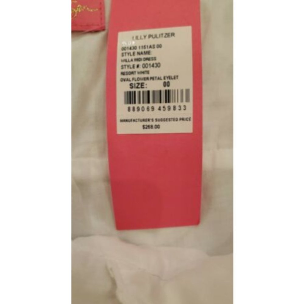 Lilly Pulitzer Womens Size 00 Willa Halter… - Picture 7 of 7